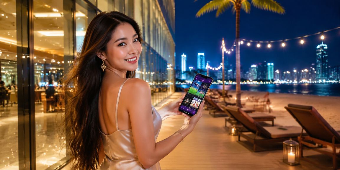 Pengguna Malaysia menyediakan telefon Android untuk memasang aplikasi pertaruhan sukan 7mmtv